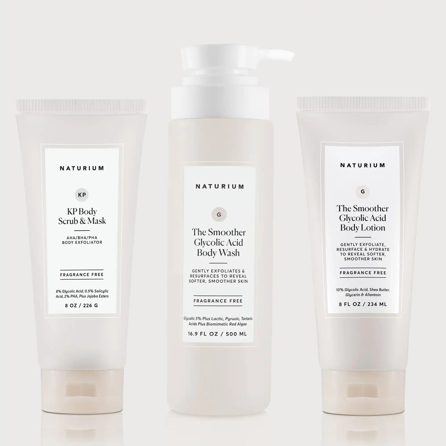 the-glycolic-acid-body-bundle-b8 NATR_KPScrub_SmootherBodyWash_SmootherLotion_Bundle_ecomm.webp