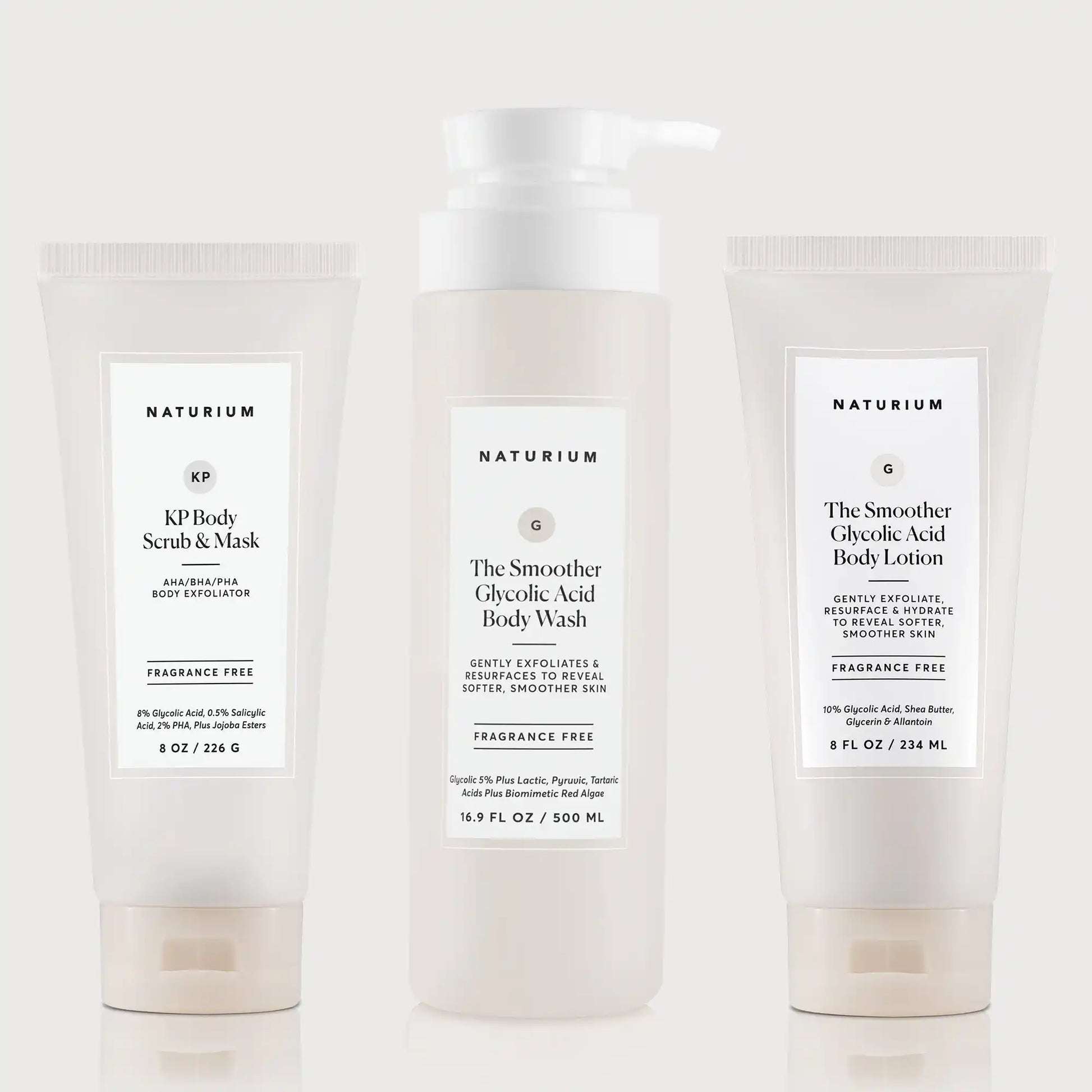 the-glycolic-acid-body-bundle-b8 NATR_KPScrub_SmootherBodyWash_SmootherLotion_Bundle_ecomm.webp